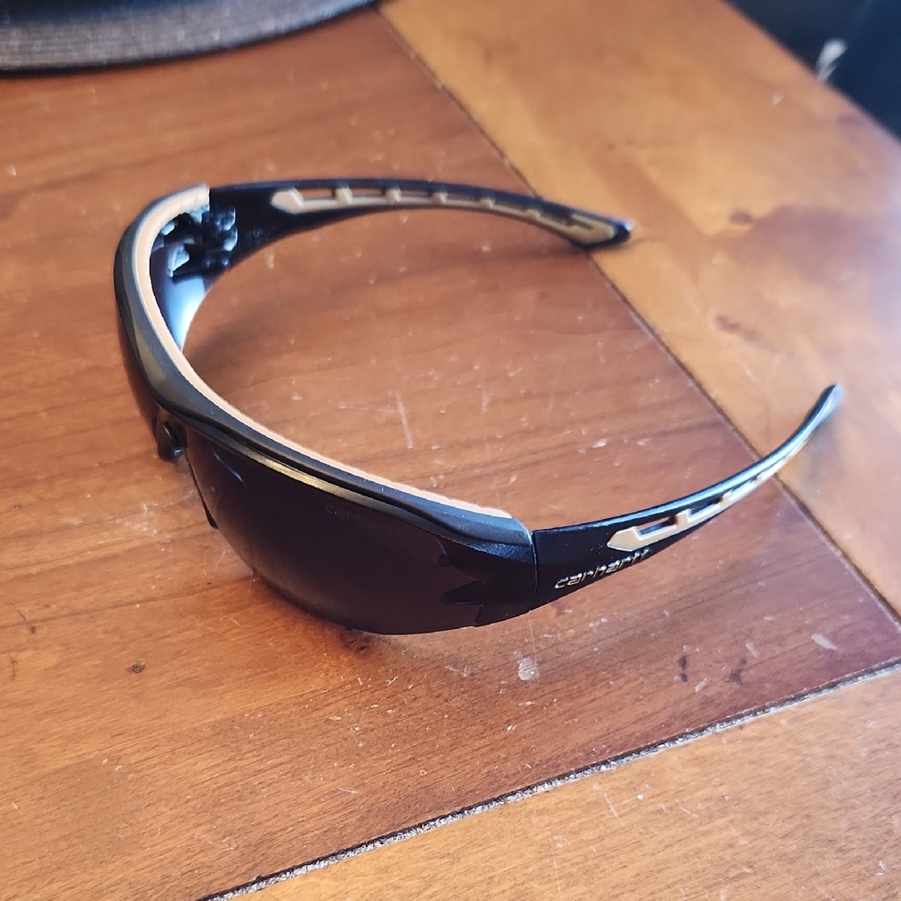 Black and Tan Sports Sunglasses